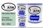 Preview: Mercedes-Benz, Universe Blue Metallic, 894 / 5894: 1L Lackdose + 1L Klarlack + 500ml Härter - Set, von ATW Autoteile West.